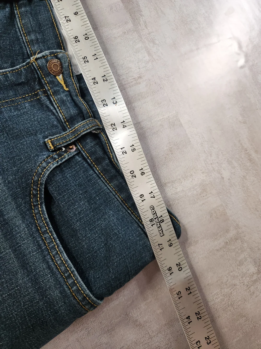 Signature by Levi Strauss Dark Blue Chinos